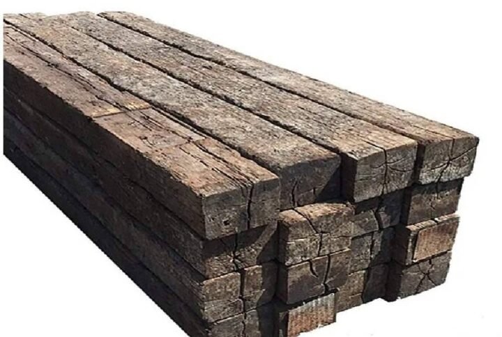 Buy Reclaimed Railway Sleepers Wood UAE