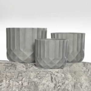 Concri Geo GRC Pot - Shop Now at Plantshop.me UAE