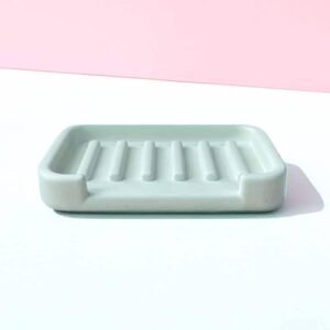 Konkri Opal Concrete Soap Holder: Elegant Bathroom Accessory