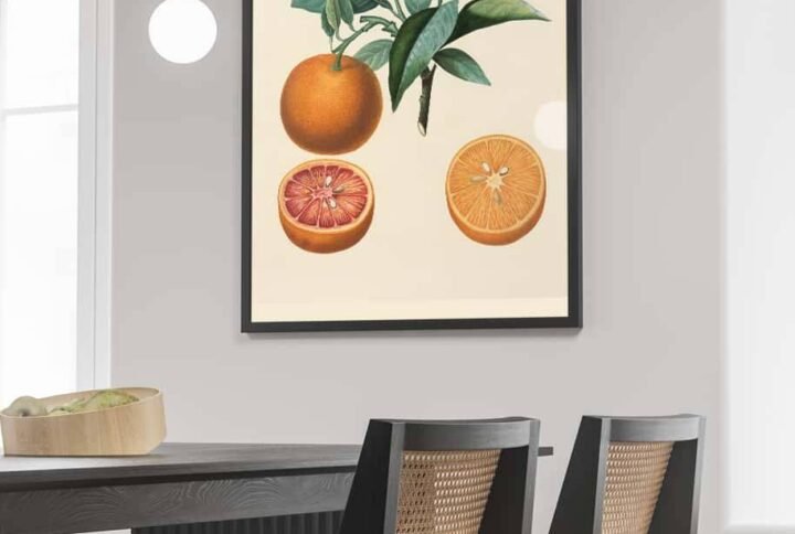 Orange Poster 33x48cm - Accessories | Plantshop.me