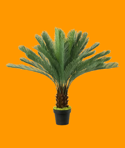 Lifelike Cycas Palm Artificial Plants
