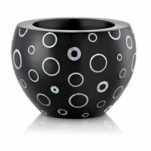 Bowl Champaign Black - Pots | Plantshop.me