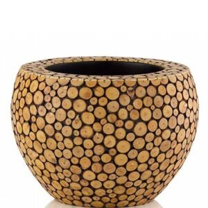 Bowl Wood Ring - Pots | Plantshop.me