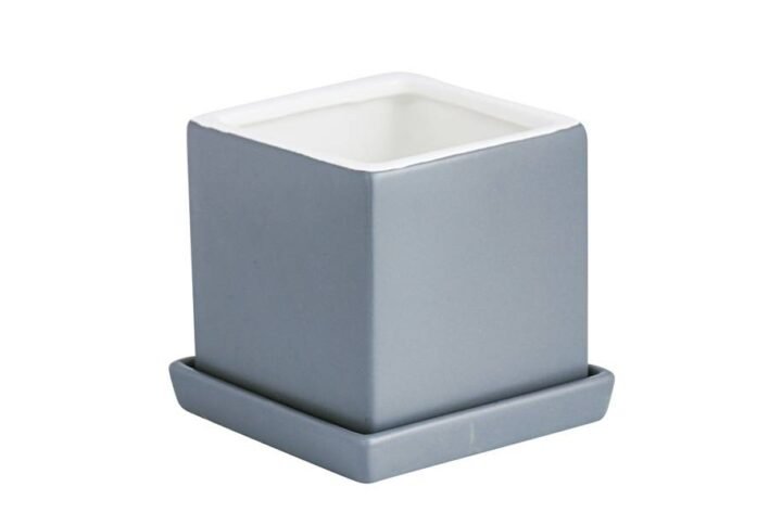 Buy Greypo Square Pot – Plantshop.me UAE