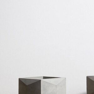Buy Konkri Polygonal Pot Small - Plantshop.me UAE