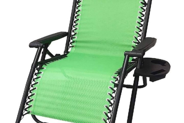 Buy Light Green Foldable Lounger Chair UAE
