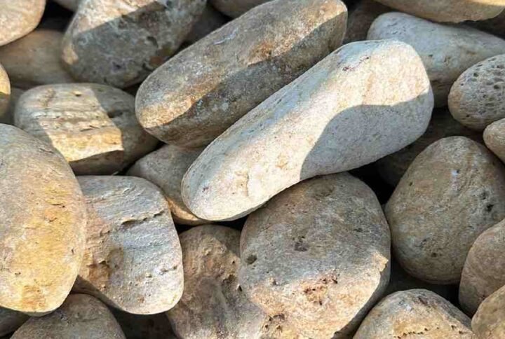 Buy Matt Whitish Yellow Stone | Plantshop.me