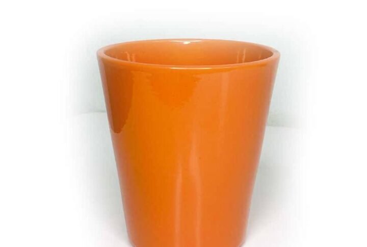 Buy Orange Pot | Plantshop.me
