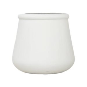 Buy White Blob Premium GRP Pot at Plantshop.me UAE