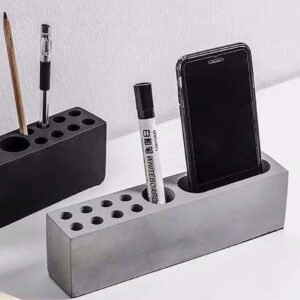 Concrete Mobile & Pen Holder - Indoor Plants | Plantshop.me