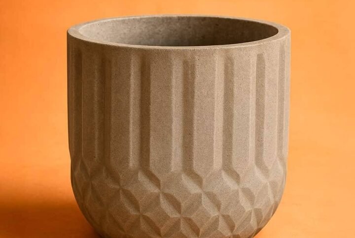 Concri Geo GRC Pot - Shop Now at Plantshop.me UAE