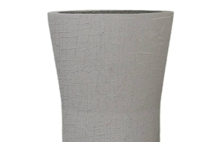 French Grey Premium GRP Pot - Buy Now at Plantshop.me UAE