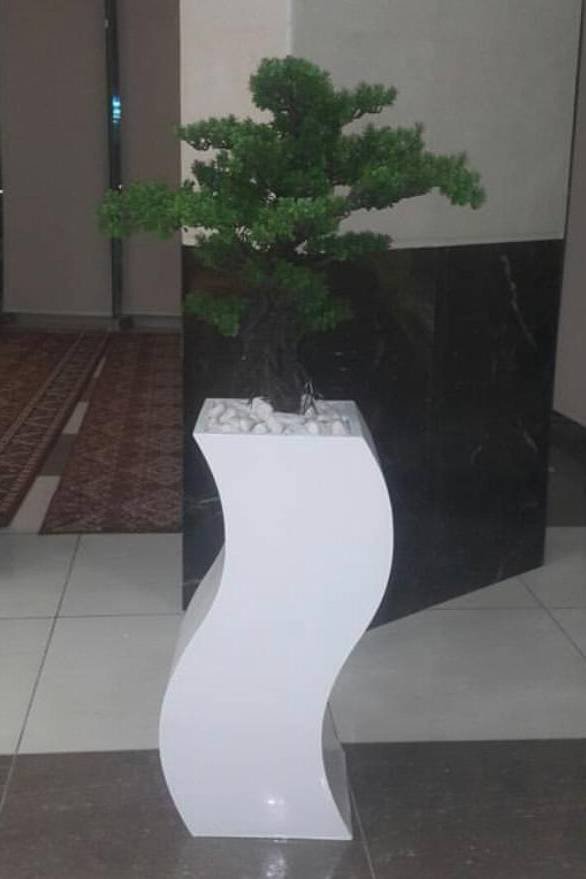 GRP S Shape Fiberglass Pot for Sale | Plantshop.me