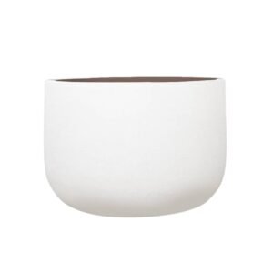 White Ballad GRP Pot - Shop Now at Plantshop.me UAE
