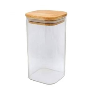 Square Glass Wide Mouth Terrarium Jar | Perfect Plant Home