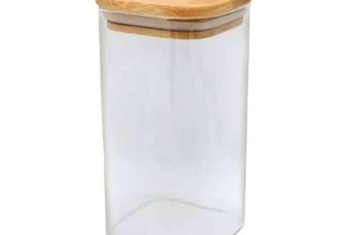 Square Glass Wide Mouth Terrarium Jar | Perfect Plant Home