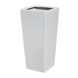 GRP Square Tapered Tall Fiberglass Pot